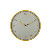 Nástenné hodiny Lined Numbers Karlsson KA6013BY, 40cm